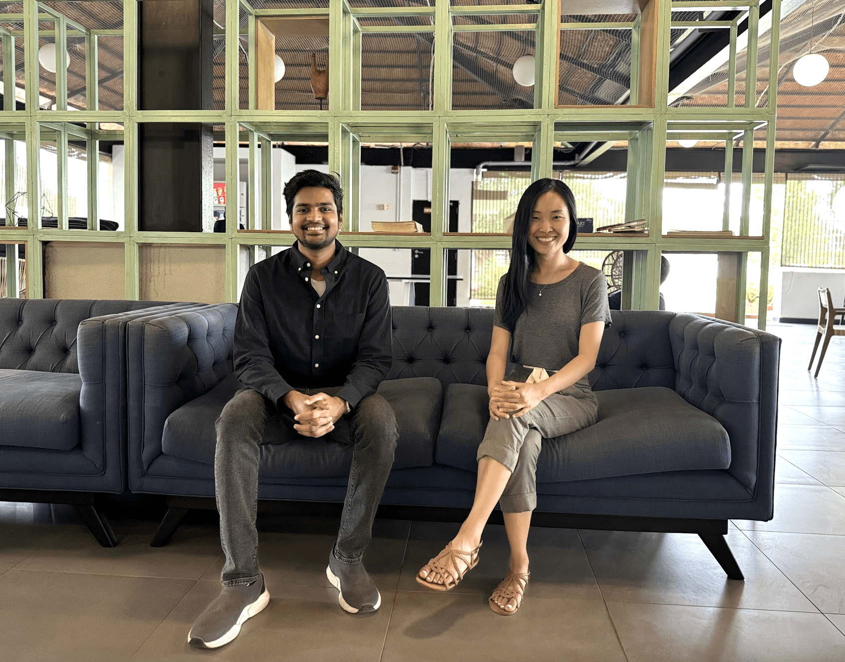 Jatin and Lauren